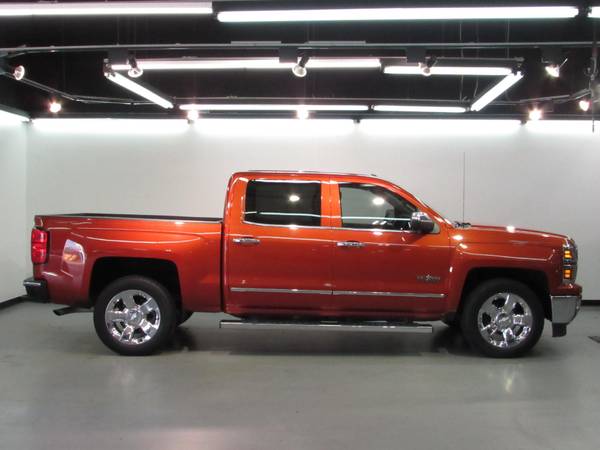 2015 Chevy Chevrolet Silverado 1500 LTZ pickup Sunset Orange Metallic for sale in Tomball, TX – photo 4