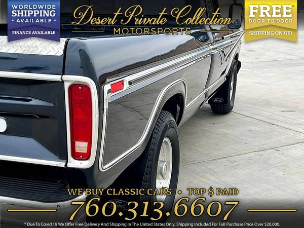1978 Ford F 250 Camper Deluxe v8 Big Block 460 Pickup which won t for sale in Palm Desert, UT – photo 12
