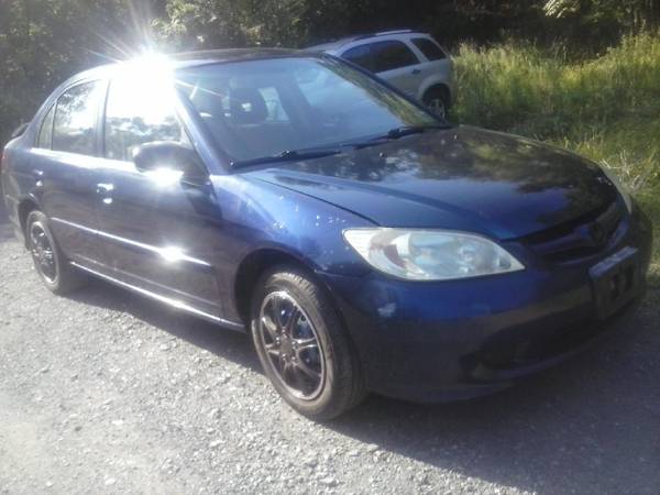 04 civic with rims /recent inspection - cars & trucks - by dealer -... for sale in Newburgh, NY