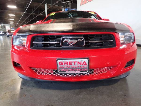 2011 Ford Mustang V6 2dr Fastback, Red for sale in Gretna, IA – photo 3