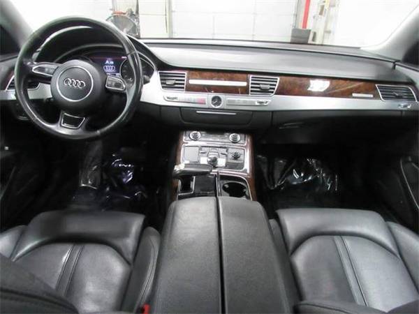 2012 Audi A8 sedan quattro AWD 4dr Sedan - Black for sale in Fairfield, OH – photo 12