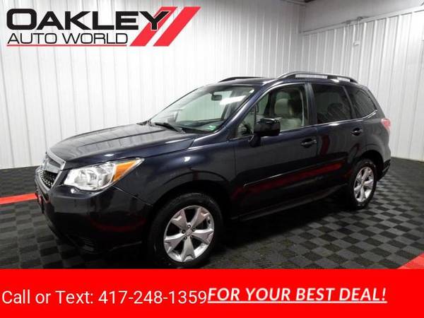 2016 Subaru Forester CVT Premium suv Gray - - by for sale in Branson West, MO