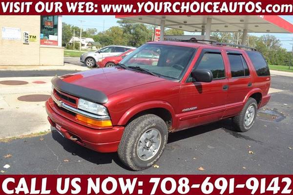 2002 *CHEVY/CHEVROLET *BLAZER *LS 1OWNER CD ALLOY GOOD TIRES 230008 for sale in CRESTWOOD, IL