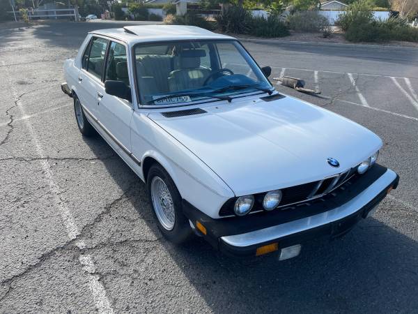 1985 BMW 535i e28 Manual One Owner - cars & trucks - by owner -... for sale in Newbury Park, CA – photo 3