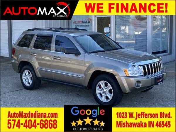 2006 Jeep Grand Cherokee Limited 4WD .BAD CREDIT is OK * * * * FREE... for sale in Mishawaka, IN