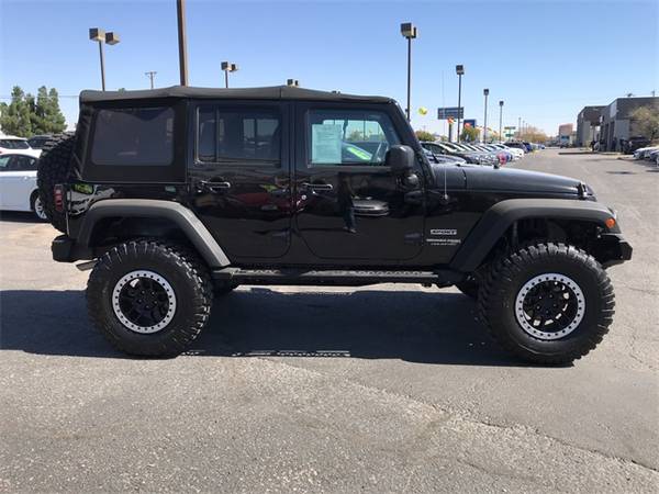 2018 Jeep Wrangler JK Unlimited Sport suv Black Clearcoat - cars &... for sale in El Paso, TX – photo 9