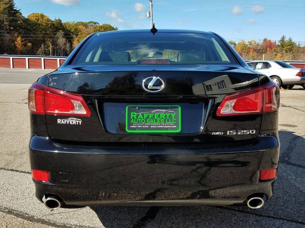 2013 Lexus IS-250 AWD, 78K, V6, Auto, 6 CD, Leather, Roof, Bluetooth! for sale in Belmont, VT – photo 4