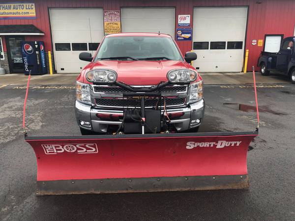 2012 CHEVROLET 1500 Silverado Extended Cab LT 4X4 WITH BOSS PLOW for sale in Ogdensburg, NY – photo 2
