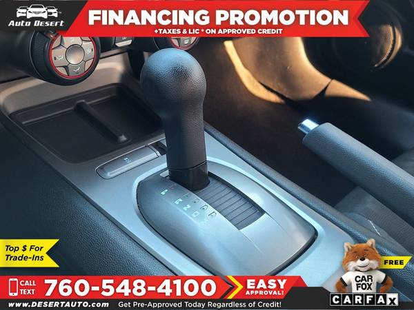 2015 Chevrolet Camaro 2LS 2 LS 2-LS 2LS 2 LS 2-LS Only 298/mo! Easy for sale in Palm Desert , CA – photo 8