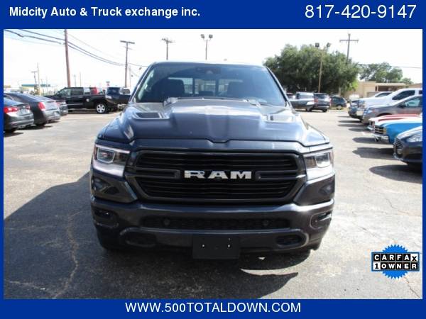 2019 Ram 1500 Laramie 2 with only 15204 miles 500totaldown.com .. low for sale in Haltom City, TX – photo 10