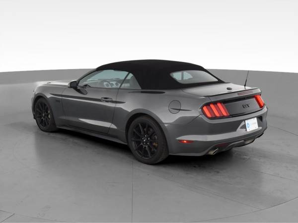 2016 Ford Mustang GT Premium Convertible 2D Convertible Gray -... for sale in Albuquerque, NM – photo 7