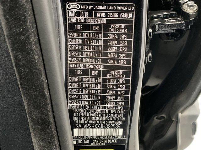 2018 Land Rover Range Rover Evoque SE Premium for sale in Other, PA – photo 23