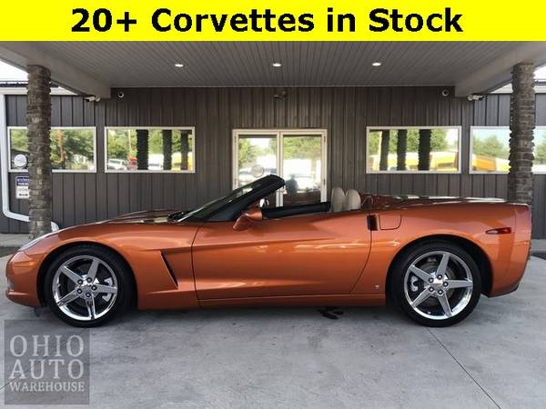2007 Chevrolet Corvette Convertible 38K LOW MILES V8 Clean Carfax We for sale in Canton, WV – photo 6