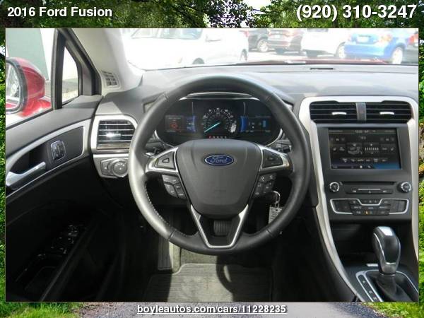 2016 Ford Fusion SE AWD 4dr Sedan with for sale in Appleton, WI – photo 9