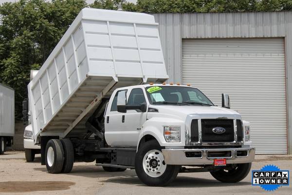 2017 Ford F-650 XLT Crew Cab Dump Service Bed Diesel (25465) for sale in Fontana, CA – photo 2
