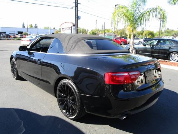 2012 Audi A5 2 0T CONVERTIBLE - LEATHER SEATS - GOOD ON GAS - GREAT for sale in Sacramento , CA – photo 4