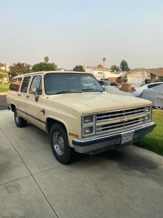 1988 CHEVY SUBURBAN - cars & trucks - by owner - vehicle automotive... for sale in Chino, CA