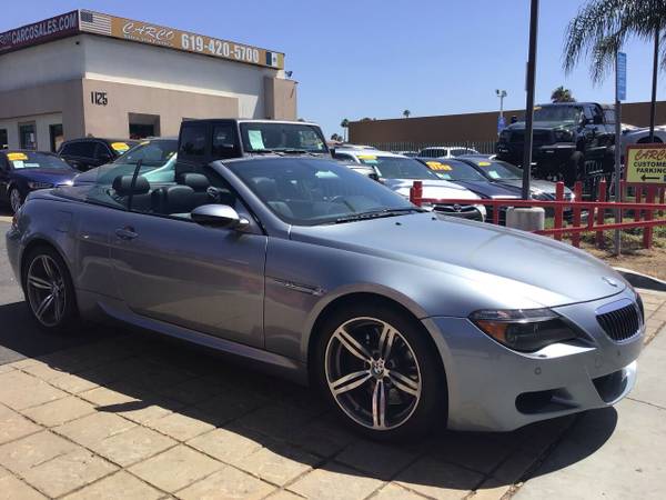 2007 BMW M6 WOW! CONVERTIBLE M6! GARAGE DIAMOND! LOW MILES! LOADED!! for sale in Chula vista, CA – photo 2