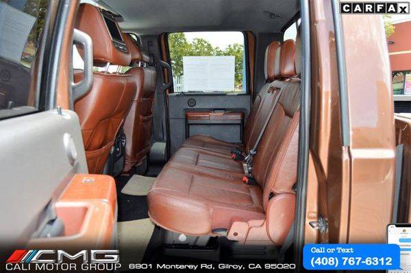 2011 Ford Super Duty F350 King Ranch *DIESEL *FX4 PKG - We Have The... for sale in Gilroy, CA – photo 11