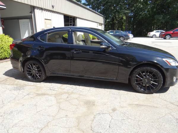 2009 Lexus IS250 AWD Black, Tan Leather, Black wheels , IS 250 4WD for sale in Londonderry, VT – photo 5