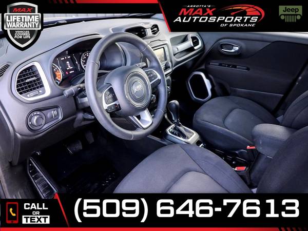$284/mo - 2018 Jeep Renegade Sport 4x4 - LIFETIME WARRANTY! - cars &... for sale in Spokane, WA – photo 2