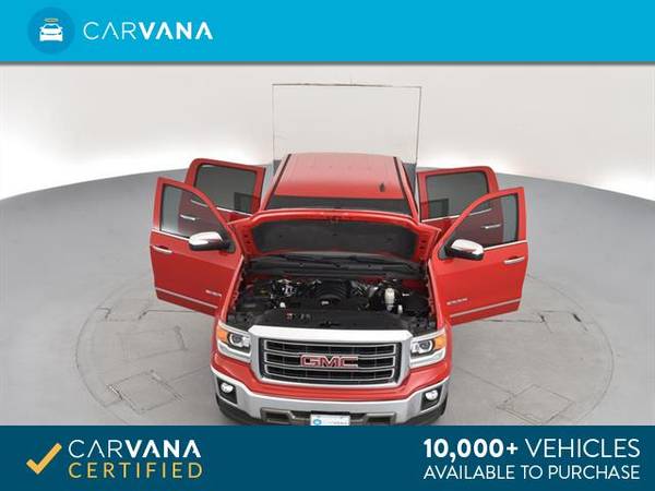 2014 GMC Sierra 1500 Crew Cab SLT Pickup 4D 5 3/4 ft pickup RED - for sale in Covington, OH – photo 17