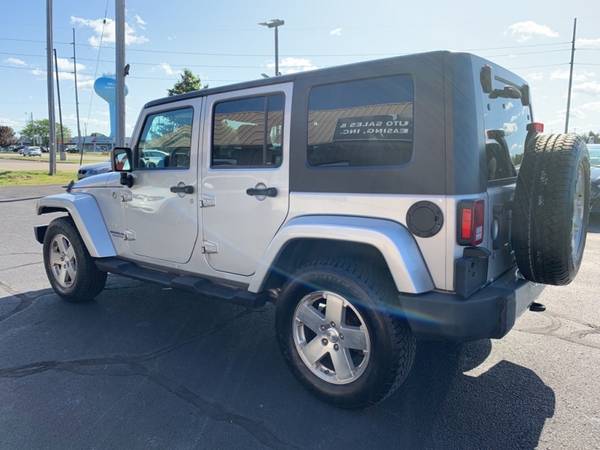 2008 JEEP WRANGLER UNLIMI SAHARA 100% APPROVAL NO!! TURN DOWN!!! for sale in Holland , MI – photo 5