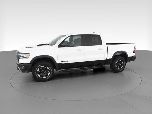 2020 Ram 1500 Crew Cab Rebel Pickup 4D 5 1/2 ft pickup White -... for sale in Knoxville, TN – photo 4