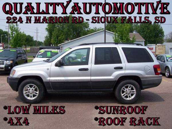 **2004 JEEP GRAND CHEROKEE 109K SUNROOF**WE FINANCE**BAD CREDIT OK!!** for sale in Sioux Falls, SD