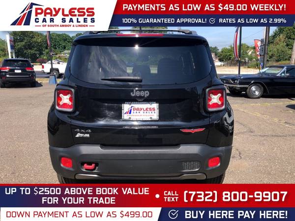 2015 Jeep Renegade Trailhawk FOR ONLY 352/mo! - - by for sale in south amboy, NJ – photo 11
