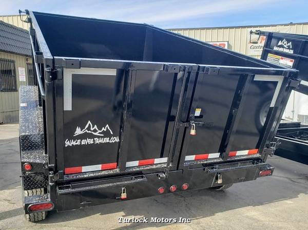 2021 Snake River Trailer 7X12 DUMP TRAILER WITH 36 and #39; SIDE -... for sale in Turlock, CA – photo 4