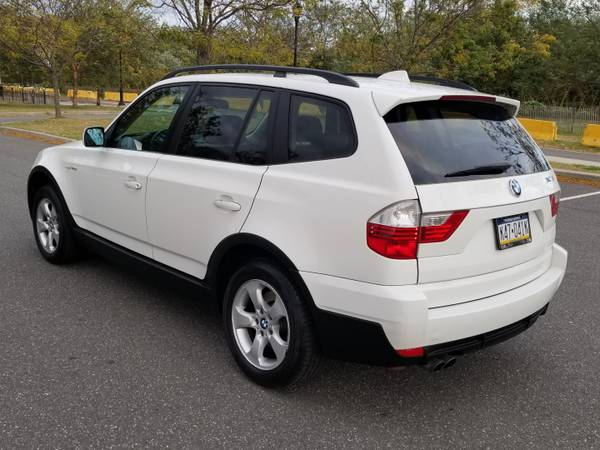 2008 BMW X3 3.0 XDRIVE 4WD, WHITE ON BLACK for sale in Brooklyn, NY – photo 4