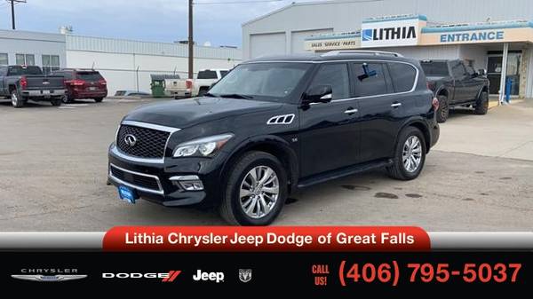 2016 INFINITI QX80 4WD 4dr - - by dealer - vehicle for sale in Great Falls, MT