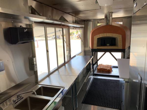 Fire wood Pizza food truck brand new kitchen (free delivery) for sale in Arlington, FL – photo 13