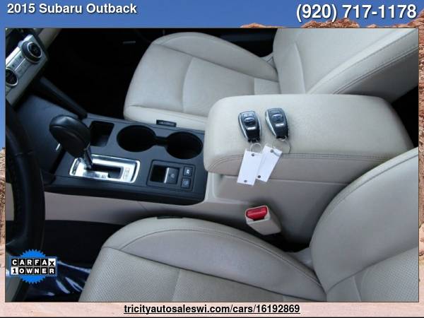 2015 SUBARU OUTBACK 2 5I LIMITED AWD 4DR WAGON Family owned since for sale in MENASHA, WI – photo 15