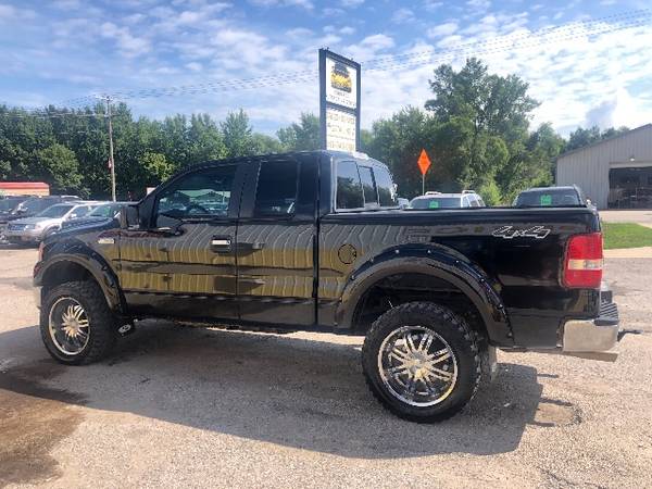 2007 FORD F-150 EXT CAB+4X4+LIFTED+4X4+FINANCING AVAILABLE for sale in CENTER POINT, IA – photo 4