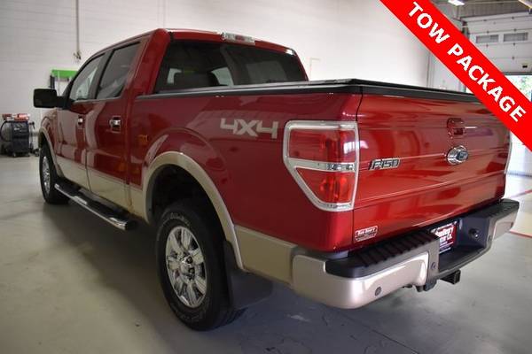 2009 Ford F 150 Lariat Royal Red Clearcoat Metallic for sale in Cedar Falls, IA – photo 8