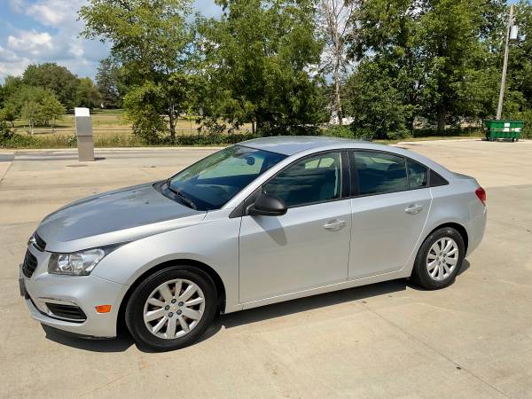 Silver 2015 Chevy Cruze LS (113, 000 Miles) - - by for sale in Dallas Center, IA