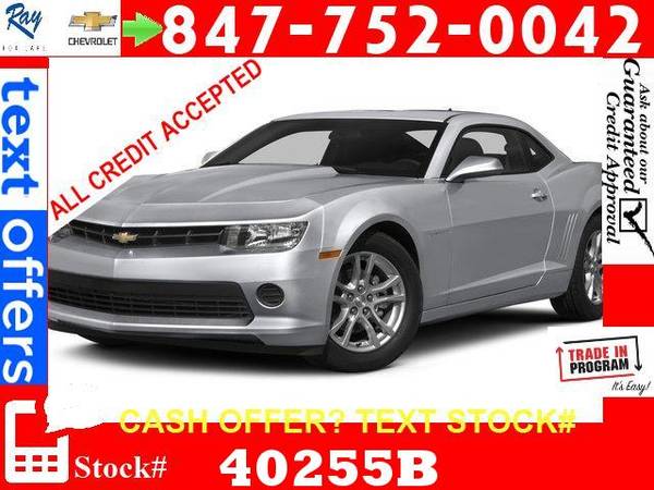 2015 Chevrolet Camaro 1LT Convertible Oct. 21st SPECIAL bad credit ok for sale in Fox_Lake, WI