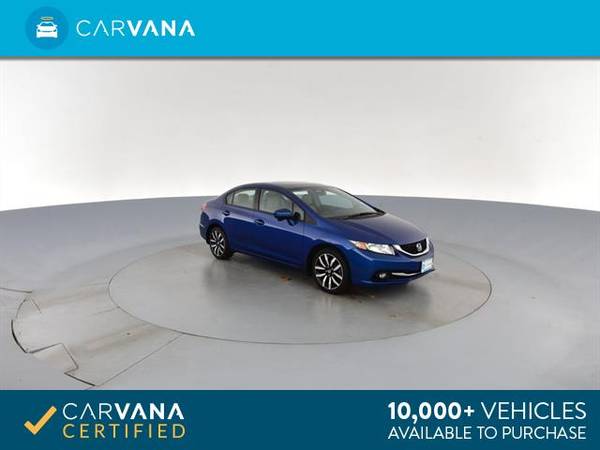 2015 Honda Civic EX-L Sedan 4D sedan BLUE - FINANCE ONLINE for sale in Atlanta, NC – photo 9