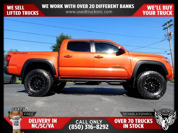473/mo - 2017 Toyota Tacoma TRD Off Road 4x4Double Cab 50 ft SB 6A for sale in KERNERSVILLE, NC – photo 3