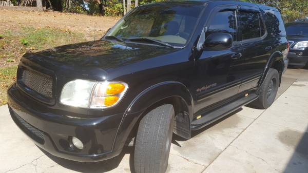 2002 Toyota Sequoia TRD Limited, 3rd row, leather, open to trades for sale in Griffin, GA – photo 4