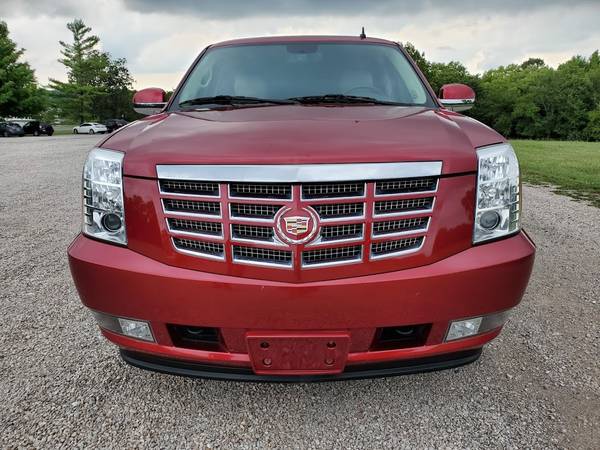 2014 CADILLAC ESCALADE LUXURY AWD CRYSTAL RED TAN LTHR 85K NEW TIRES for sale in Kansas City, MO – photo 4