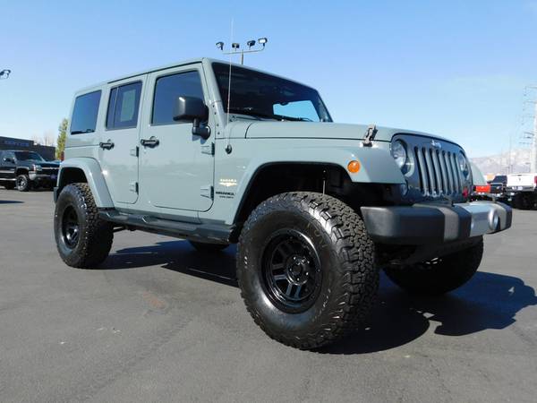 2015 *Jeep* *Wrangler Unlimited* *SAHARA* Billet Sil for sale in American Fork, UT – photo 13