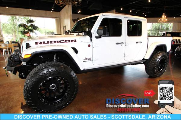 2020 Jeep Gladiator Rubicon Truck 4x4 w/ OUTLAW OFF-ROAD LIFT PACKAGE for sale in Scottsdale, AZ