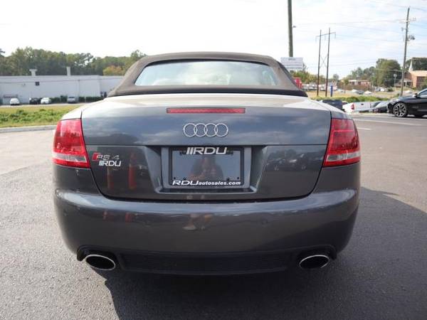 2008 Audi RS4 Cabriolet for sale in Raleigh, NC – photo 8