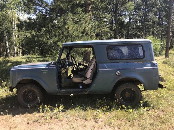 1963 International Scout 80 with 152 4 cylinder for sale in Longmont, CO