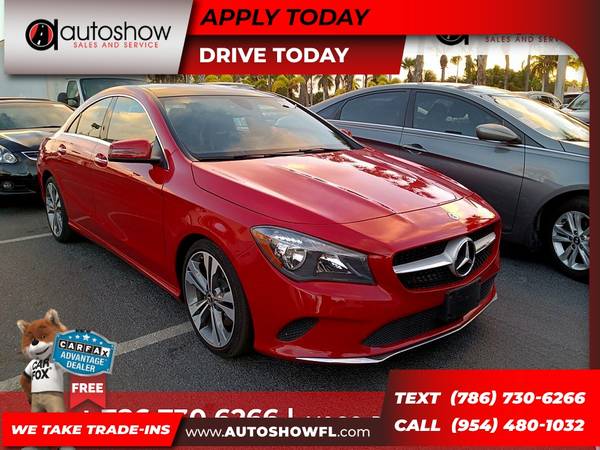 2019 Mercedes-Benz CLA CLA 250 4MATIC for only 195 DOWN OAC - cars for sale in Plantation, FL