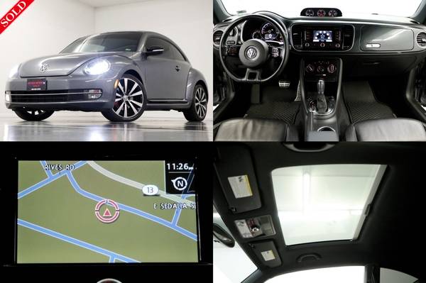 NAVIGATION! 2013 Volkswagen BEETLE COUPE 2 0 Turbo Fender Edition for sale in Clinton, KS