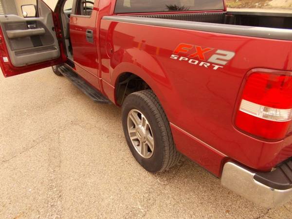 2007 F 150 FULL 4 DOOR 2 WHEEL DRIVE RED SHARP NICE TK SOLID ROCKERS for sale in New Lebanon, OH – photo 12